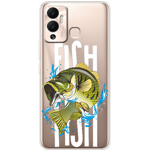 Чехол BoxFace Infinix Hot 12 Play Bass fish