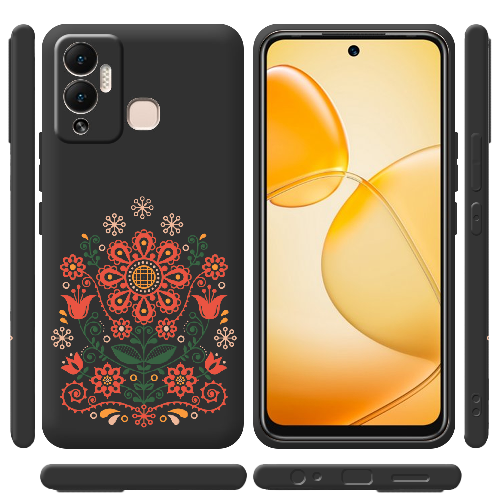 Чехол BoxFace Infinix Hot 12 Play Ukrainian Ornament