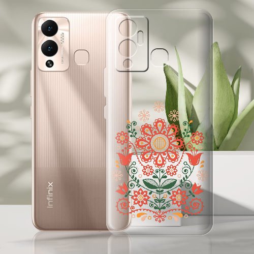 Чехол BoxFace Infinix Hot 12 Play Ukrainian Ornament