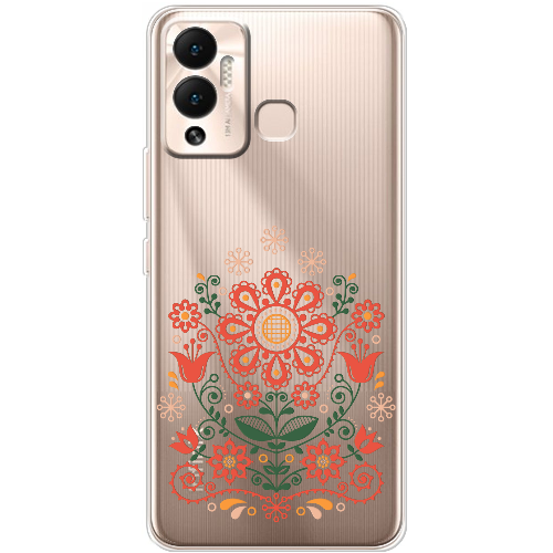 Чехол BoxFace Infinix Hot 12 Play Ukrainian Ornament