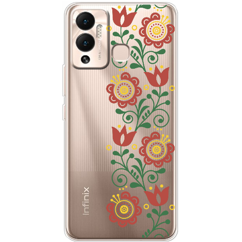 Чехол BoxFace Infinix Hot 12 Play Ethno Flower