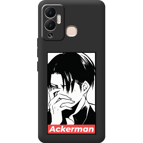 Чехол BoxFace Infinix Hot 12 Play Attack On Titan - Ackerman