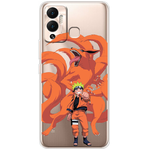 Чехол BoxFace Infinix Hot 12 Play Naruto and Kurama