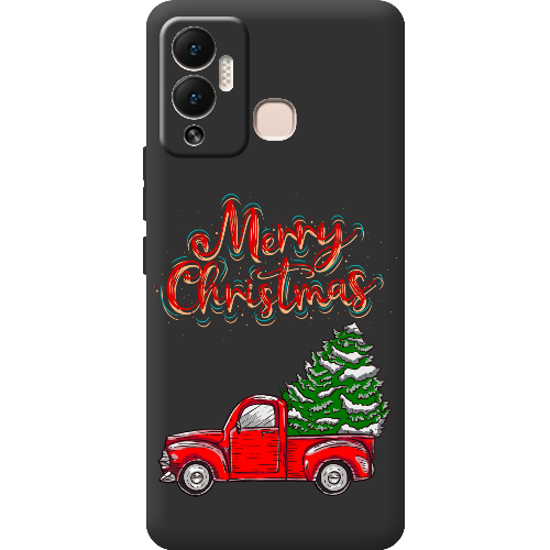 Чехол BoxFace Infinix Hot 12 Play Holiday Car Merry Christmas