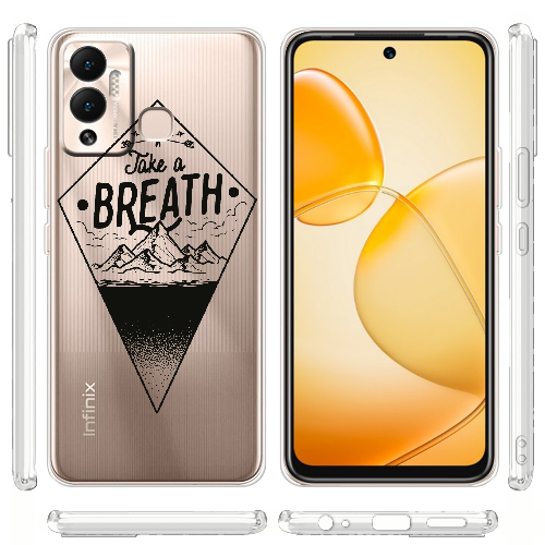 Чехол BoxFace Infinix Hot 12 Play Take a Breath