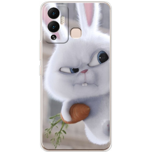 Чехол BoxFace Infinix Hot 12 Play Rabbit Snowball