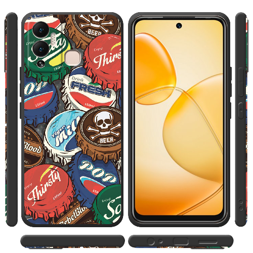 Чехол BoxFace Infinix Hot 12 Play Drink Lids