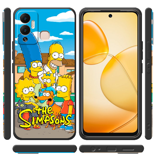 Чехол BoxFace Infinix Hot 12 Play the simpsons