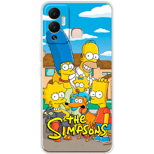 Чехол BoxFace Infinix Hot 12 Play the simpsons