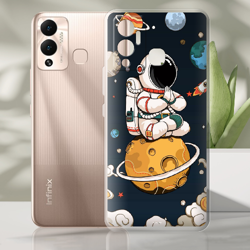 Чехол BoxFace Infinix Hot 12 Play Astronaut