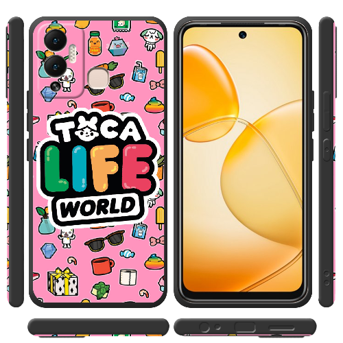 Чехол BoxFace Infinix Hot 12 Play Toca Boca Life World