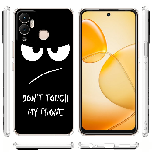 Чехол BoxFace Infinix Hot 12 Play Don't Touch my Phone