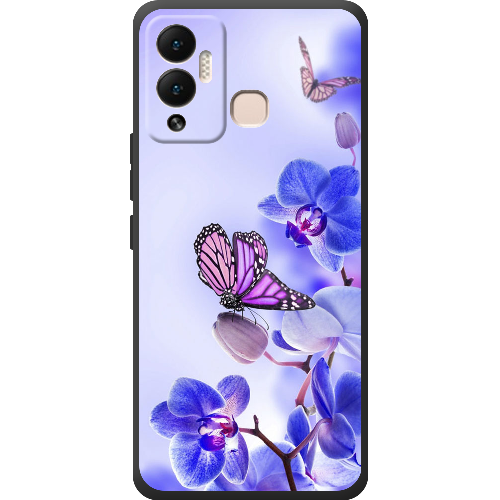 Чехол BoxFace Infinix Hot 12 Play Orchids and Butterflies