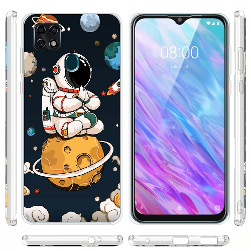 Чехол BoxFace ZTE Blade 20 Smart Astronaut