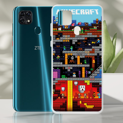 Чехол BoxFace ZTE Blade 20 Smart Minecraft Lode Runner