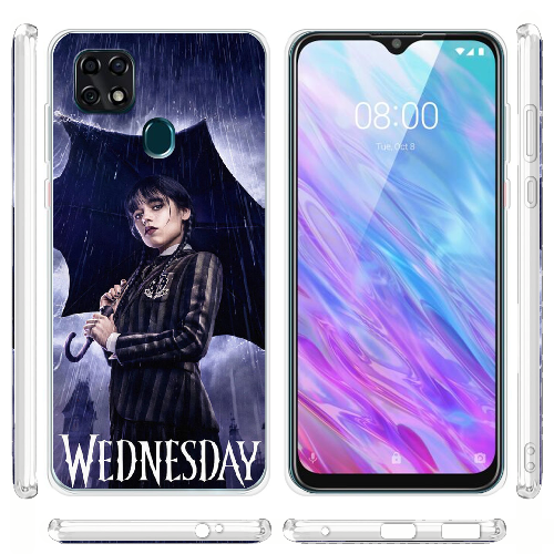 Чехол BoxFace ZTE Blade 20 Smart Wednesday Addams