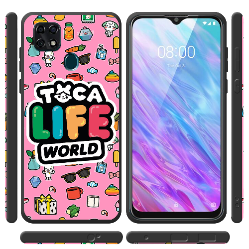 Чехол BoxFace ZTE Blade 20 Smart Toca Boca Life World