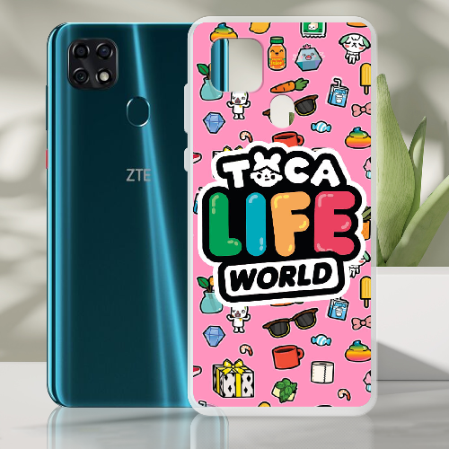 Чехол BoxFace ZTE Blade 20 Smart Toca Boca Life World