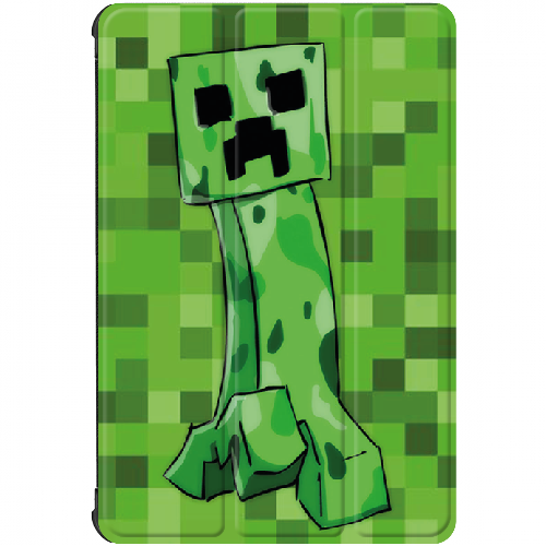 Чехол для Samsung Galaxy Tab S7 FE T733/T735 12.4" Minecraft Creeper