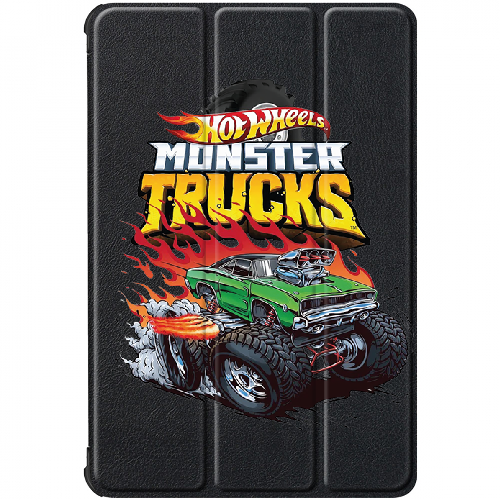 Чехол для Samsung Galaxy Tab S7 FE T733/T735 12.4" Hot Wheels Monster Trucks