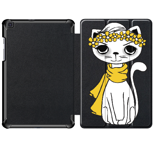 Чехол для Samsung Galaxy Tab A 8" 2019 T290/295 Hipster Yellow Kitty