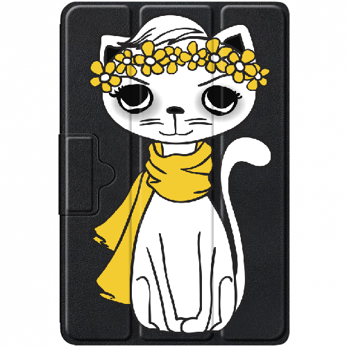 Чехол для Realme Pad mini 8.7" Hipster Yellow Kitty