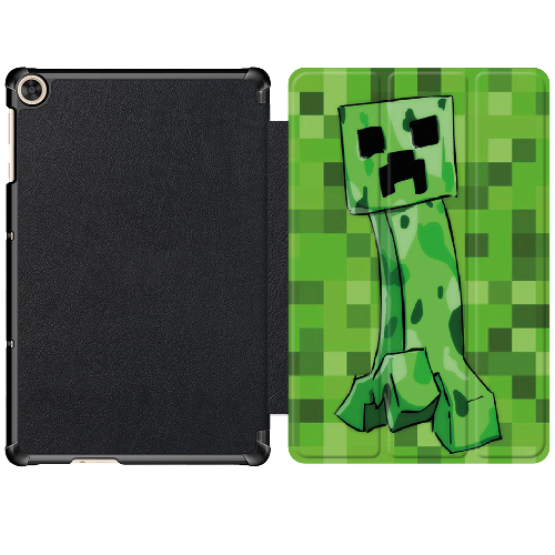 Чехол для Huawei MatePad T10S 10.1" Minecraft Creeper