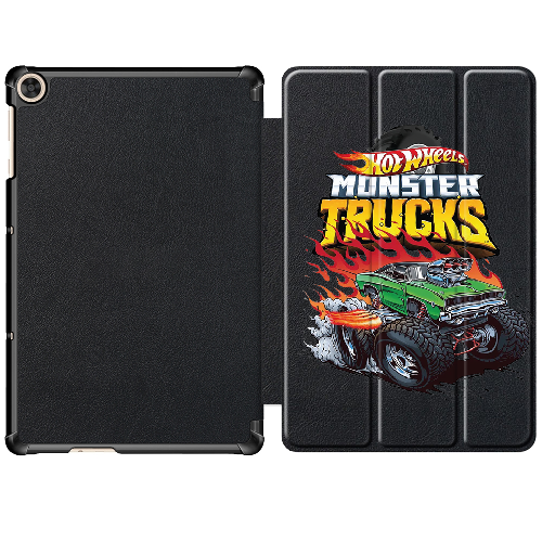 Чехол для Huawei MatePad T10S 10.1" Hot Wheels Monster Trucks