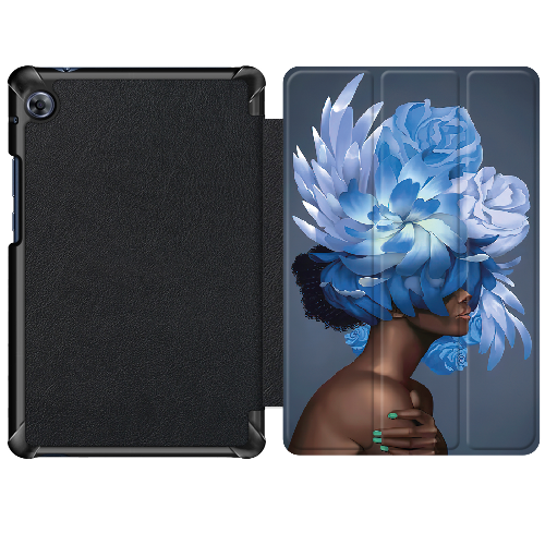 Чехол для Huawei MatePad T8 8" Exquisite Blue Flowers