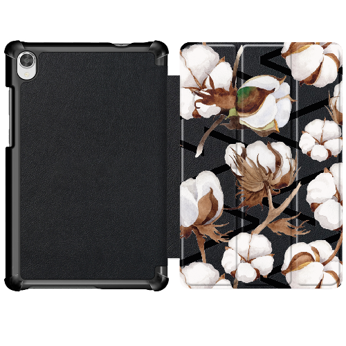 Чехол для Lenovo Tab M8 HD / FHD / 3rd gen 8" Cotton flowers