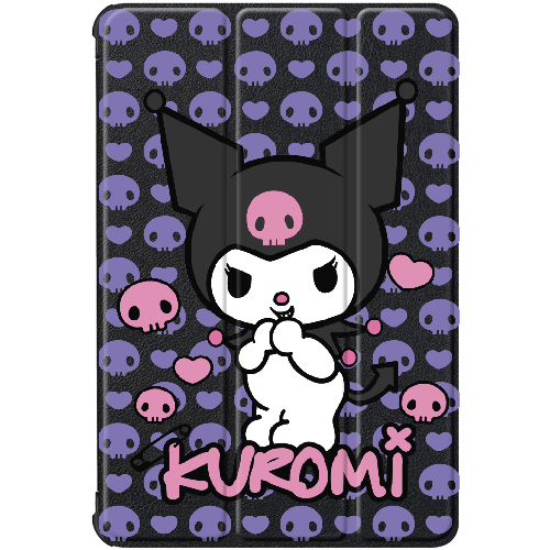 Чехол для Lenovo Tab M8 HD / FHD / 3rd gen 8" Kuromi Purple Skull