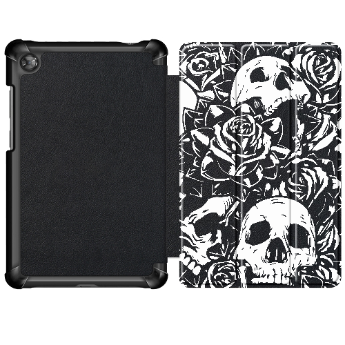 Чехол для Lenovo Tab M7 TB-7305 / M7 (3rd gen) 7" Skull and Roses