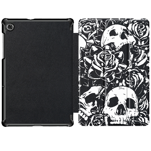 Чехол для Lenovo Tab M10 Plus / M10 Plus 2rd Gen 10.3" Skull and Roses