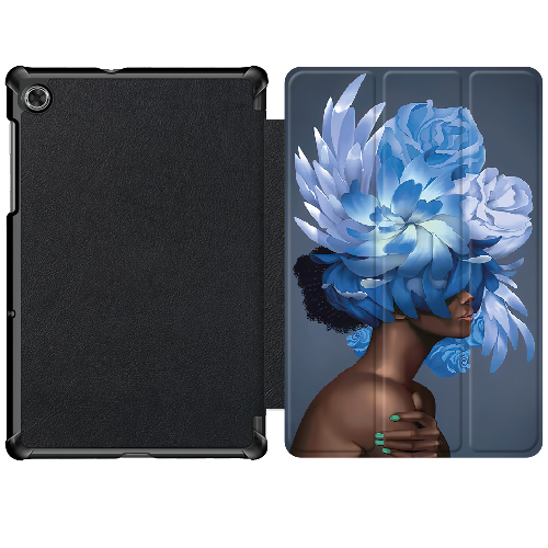 Чехол для Lenovo Tab M10 Plus / M10 Plus 2rd Gen 10.3" Exquisite Blue Flowers