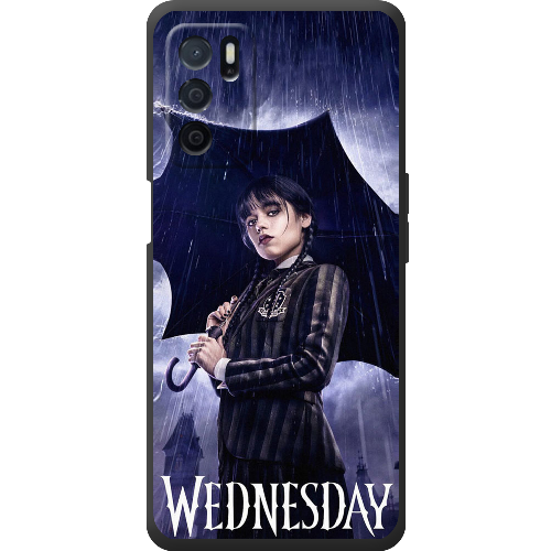 Чехол Boxface OPPO A54S Wednesday Addams