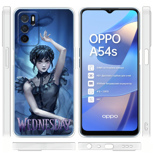 Чехол Boxface OPPO A54S Wednesday Dance