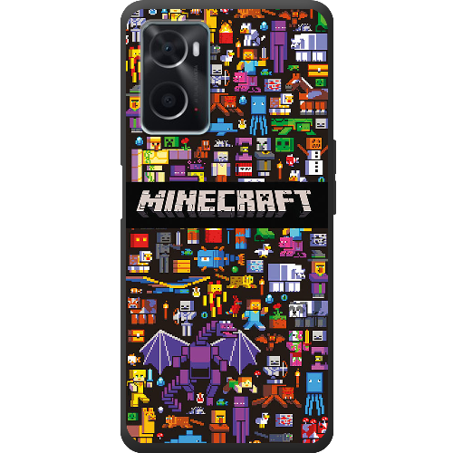 Чехол Boxface OPPO A76 Minecraft Mobbery