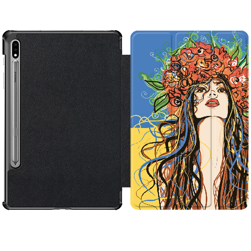 Чехол для Samsung Galaxy Tab S8 Plus X800/X806 12.4" Ukraine Girl