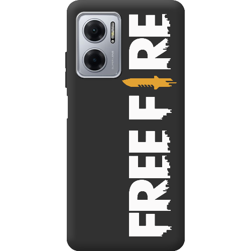 Чехол BoxFace Xiaomi Redmi Note 11E Белый Free Fire