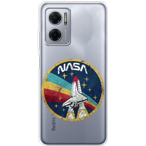 Чехол BoxFace Xiaomi Redmi Note 11E Space Shuttle NASA