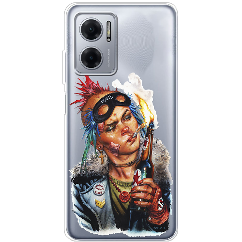 Чехол BoxFace Xiaomi Redmi Note 11E Tanker Girl