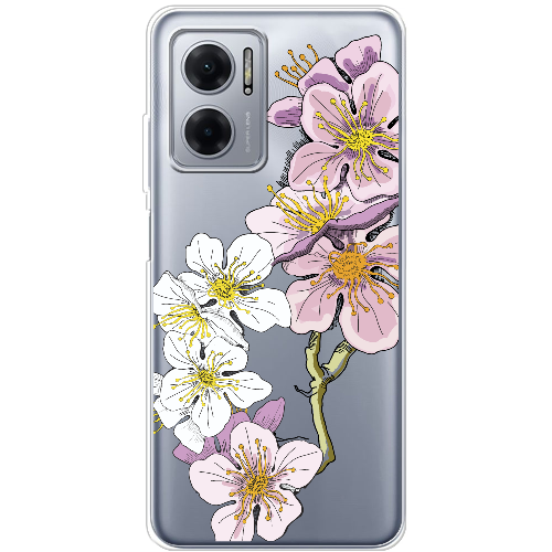 Чехол BoxFace Xiaomi Redmi Note 11E Cherry Blossom