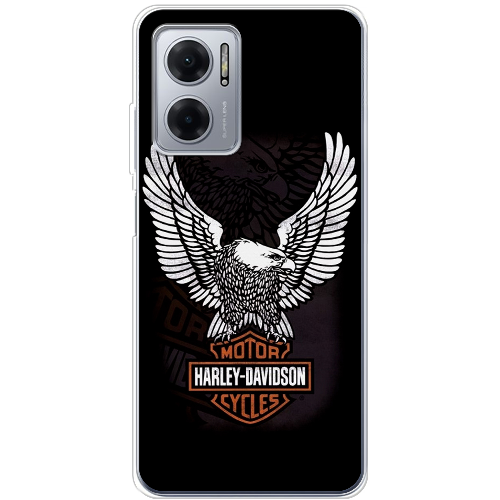 Чехол BoxFace Xiaomi Redmi Note 11E Harley Davidson and eagle