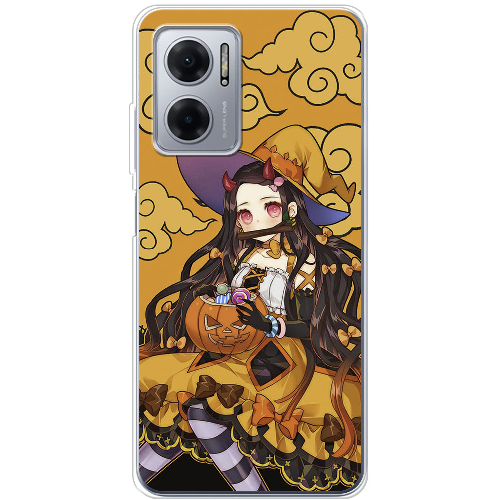 Чехол BoxFace Xiaomi Redmi Note 11E Kamado Nezuko Halloween