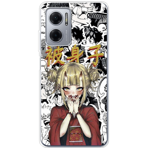 Чехол BoxFace Xiaomi Redmi Note 11E Himiko Toga - My Hero Academia