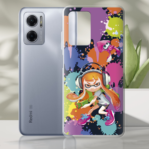 Чехол BoxFace Xiaomi Redmi Note 11E Splatoon Inklings