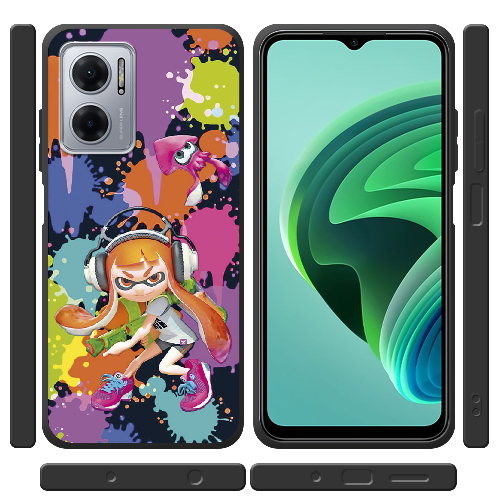 Чехол BoxFace Xiaomi Redmi Note 11E Splatoon Inklings