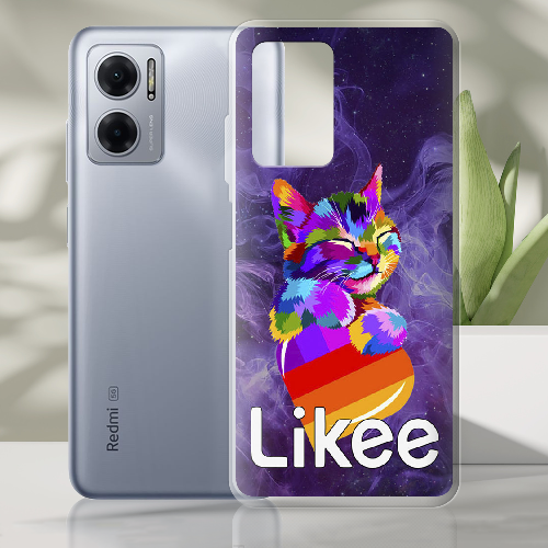 Чехол BoxFace Xiaomi Redmi Note 11E Котик Likee