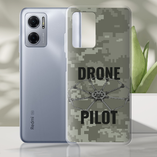Чехол BoxFace Xiaomi Redmi Note 11E Drone Pilot