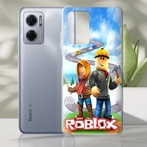 Чехол BoxFace Xiaomi Redmi Note 11E Roblox Білдерман